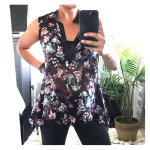 BCBG See through top